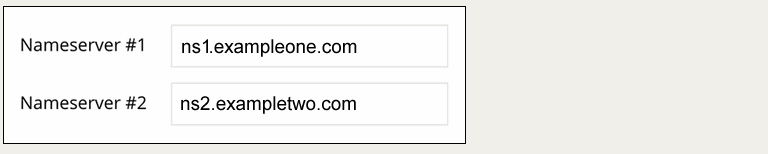 Nameserver examples